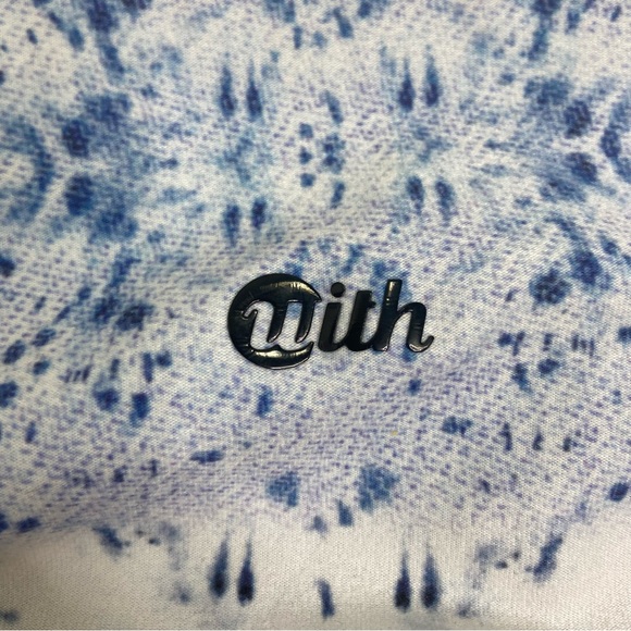 Peloton With workout gym running blue tie dye leggings. - Picture 4 of 4